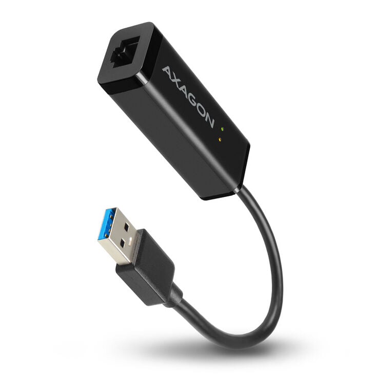 AXAGON ADE-SR Gigabit Ethernet 10/100/1000 Adapter - USB 3.0 Type A image number 0