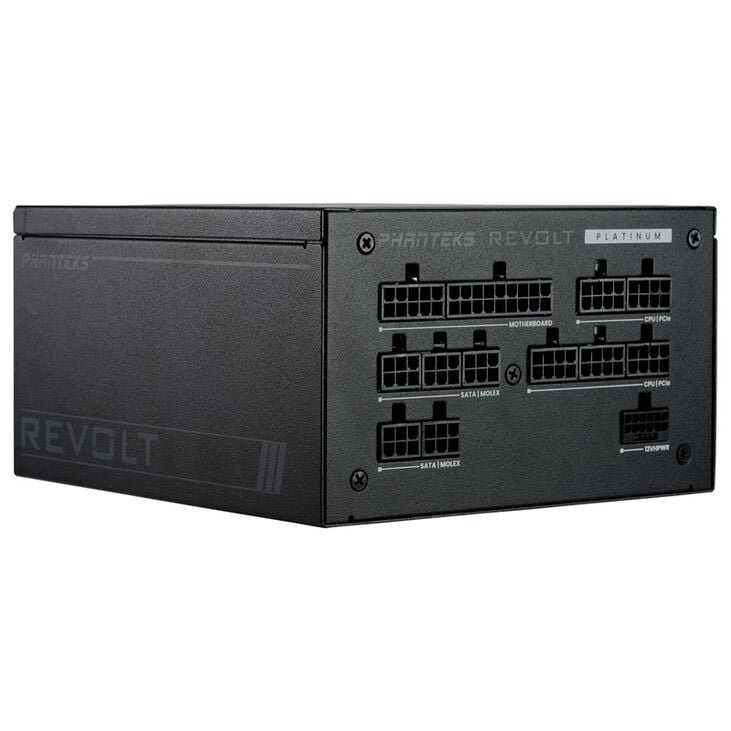 Phanteks Revolt 1200W Platinum, ATX 3.0, PCIe 5.0, vollmodular - 1200 Watt, schwarz image number 5