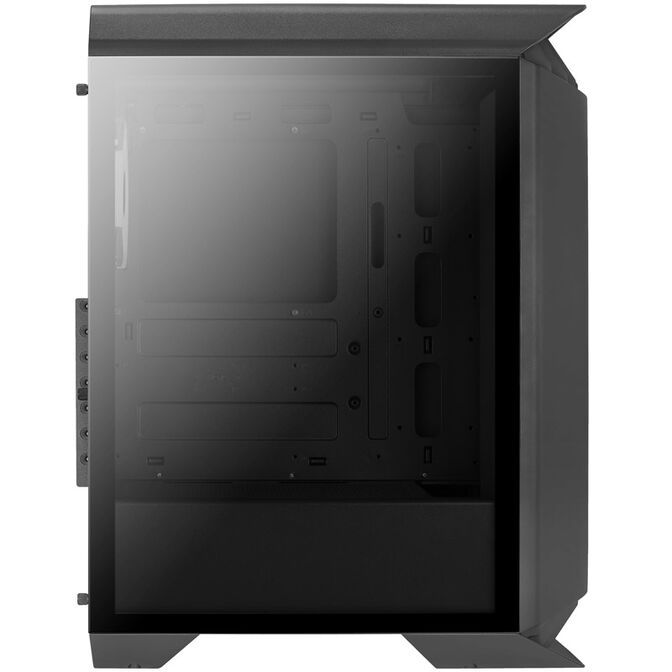 Aerocool Gladiator Duo Midi-Tower - schwarz Window image number 7