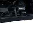 Lian Li LANCOOL 207 Digital PC Case, Mid Tower, ATX, Tempered Glass - Blac image number null
