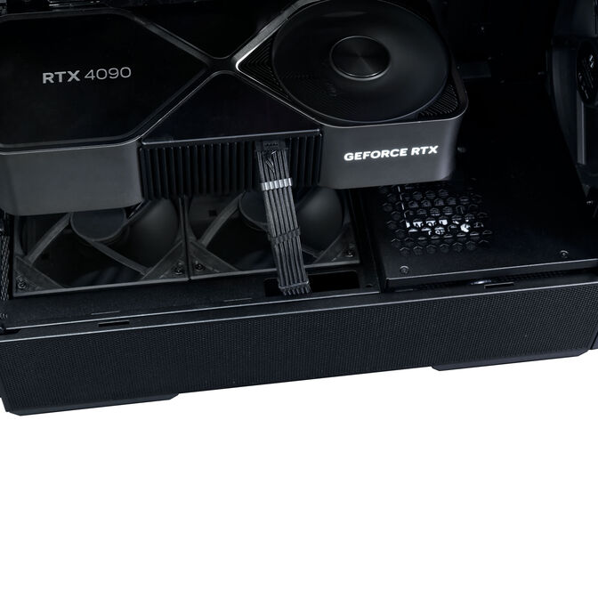 Lian Li LANCOOL 207 Digital PC Case, Mid Tower, ATX, Tempered Glass - Blac image number 8