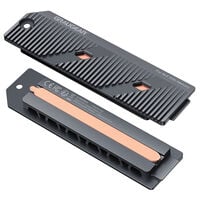 Graugear G-PS5HS05+ Heatpipe K&uuml;hler, M.2 NVMe SSD K&uuml;hlung f&uuml;r PlayStation 5 Slim & Pro - grau