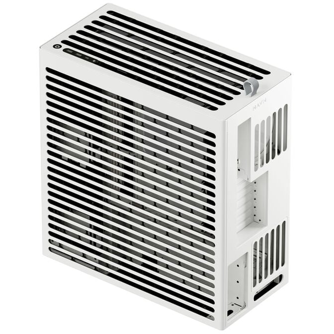 HAVN HS 360 PC-Geh&auml;use, Midi-Tower, ATX, Tempered Glass - wei&szlig; image number 5