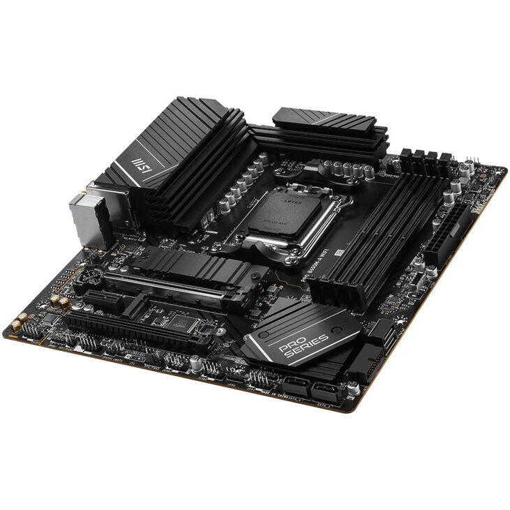 MSI Pro B650M-A WiFi, Sockel AM5, AMD B650M, Micro-ATX - DDR5 image number 4