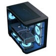 Aerocool P500C PC-Geh&auml;use, Midi-Tower, ATX, Tempered Glass - schwarz image number null