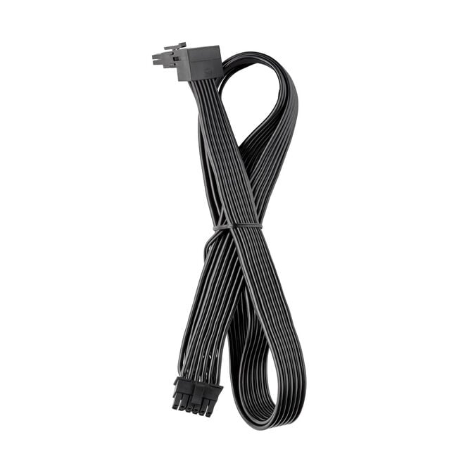 CableMod Basics Universelles 12V-2x6-Kabel, 90&deg; Anschluss, 16-Pin zu 16-Pin - schwarz, 60 cm, var. A image number 0