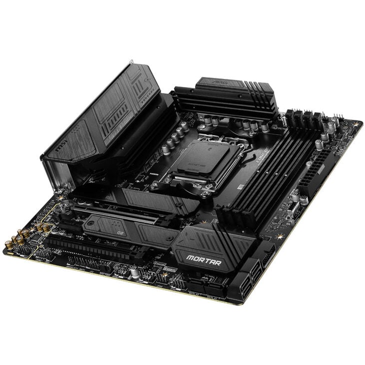 MSI MAG B650M Mortar WiFi, Sockel AM5, AMD B650M, ATX - DDR5 image number 4