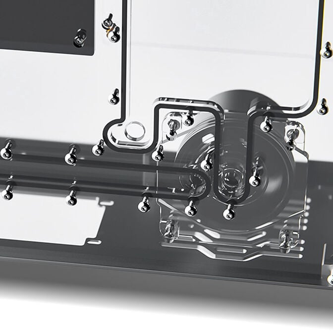Singularity Computers Wraith ITX/DTX - silber image number 8