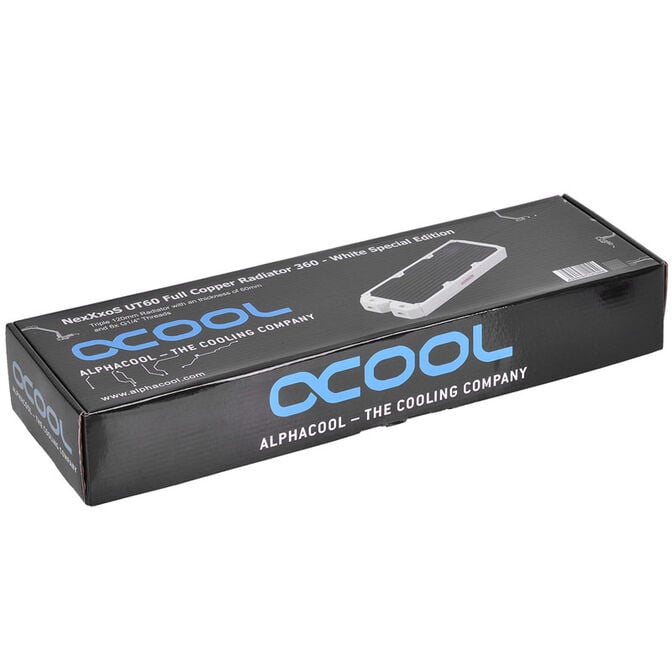 Alphacool NexXxoS UT60 360mm Radiator - white image number 6