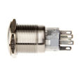 DimasTech Vandalismustaster 19mm - Silverline - gelb image number null