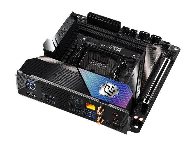 ASRock Z890I NOVA WiFi Mainboard, Sockel LGA 1851, Intel Z890, Mini-ITX, DDR5 image number 7
