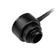 Alphacool Eiszapfen Temperatursensor G1/4 IG/IG mit AG Adapter - schwarz image number null