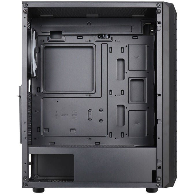 Aerocool Beam-G-BK-v2 Midi-Tower, Tempered Glass - schwarz image number 5