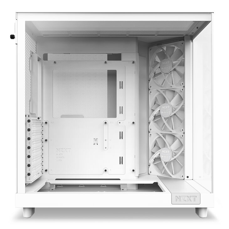 NZXT H6 Flow Midi-Tower - Weiß image number 11