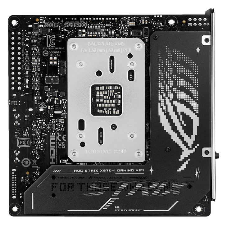 ASUS ROG Strix X870-I Gaming WiFi motherboard, AMD X870, Socket AM5, DDR5 image number 12