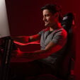 Next Level Racing ERS3 Haptic Simracing-Sitz, haptisches Feedback image number null