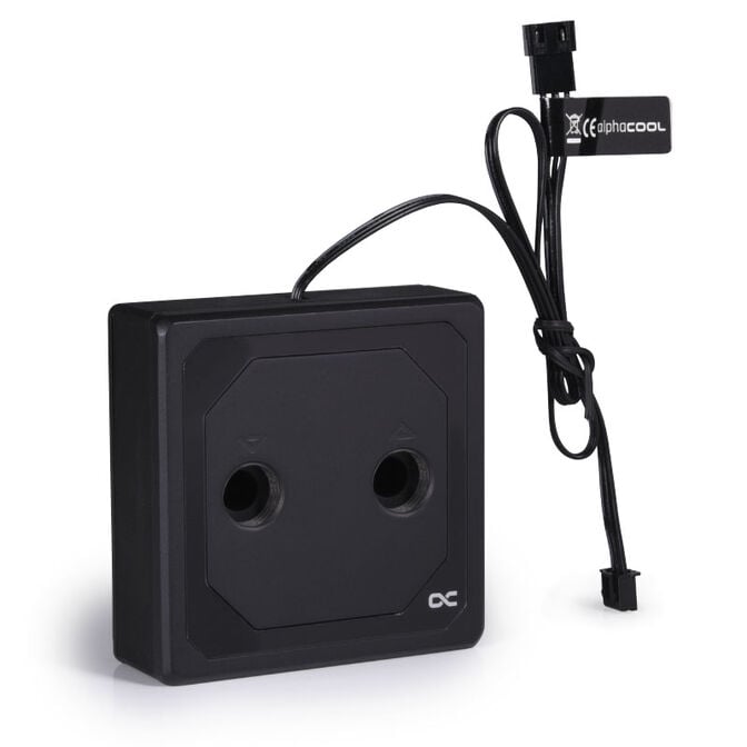 Alphacool Eisblock XPX Aurora Edge CPU-K&uuml;hler - Messing Black Digital RGB image number 3