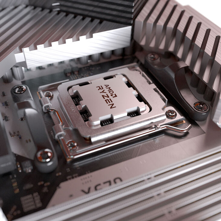 AMD Ryzen 9 9950X3D CPU, 16 cores, 5.7 GHz, Socket AM5 (Granite Ridge) - boxed, without cooler image number 4
