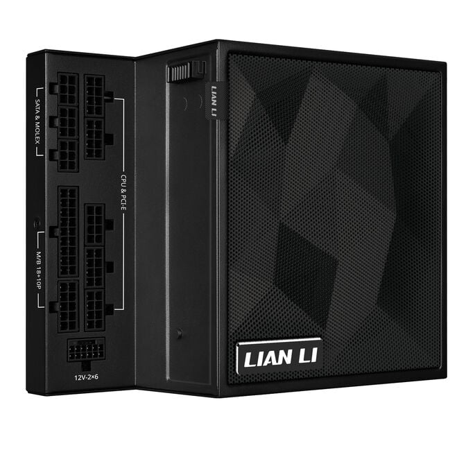 Lian Li EDGE Gold V2 Power Supply with EDGE Hub V2 - Black, 850W image number 2