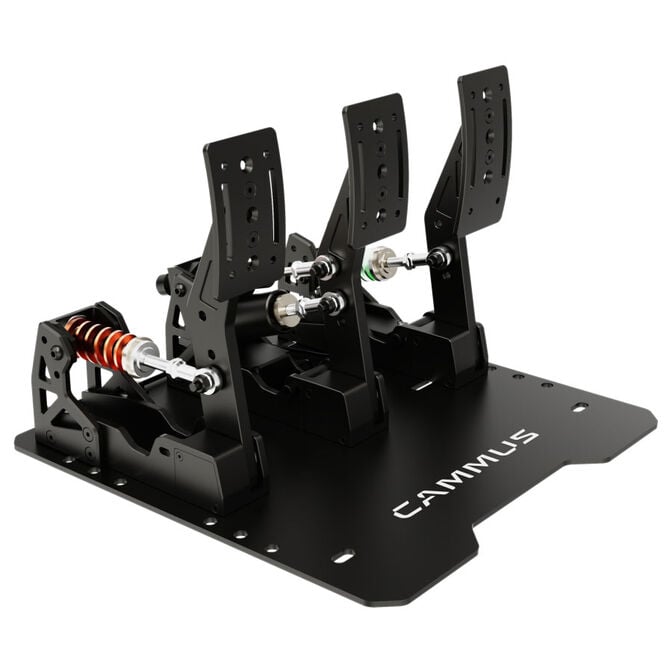 CAMMUS LC100 V4 Pedalset, 200kg Load-Cell-Sensor, Hall-Sensor - schwarz image number 1