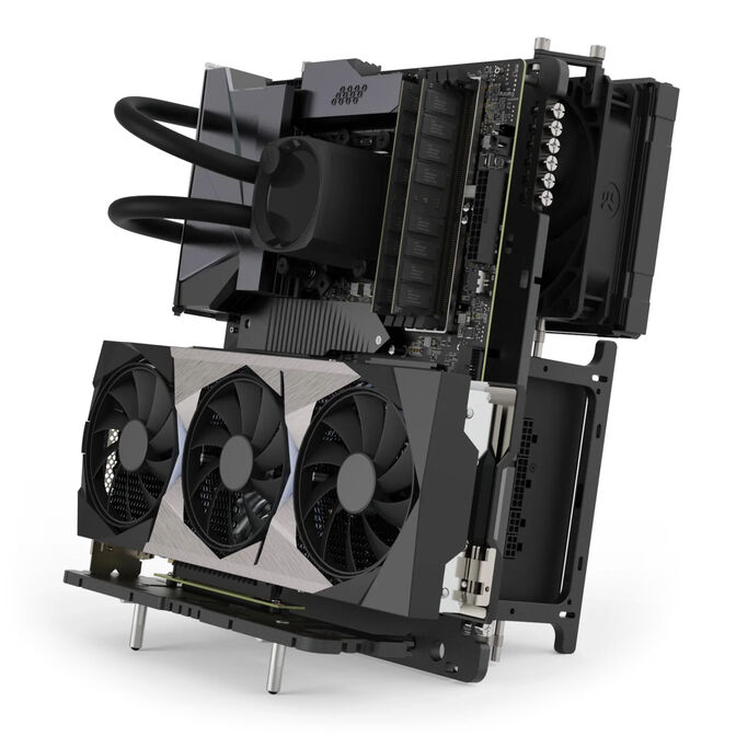 Streacom BC1 Vertical GPU Kit - silber image number 2