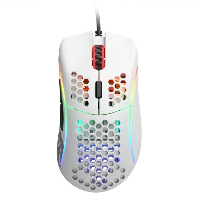 Glorious Model D Gaming-Maus - wei&szlig;, matt image number 1