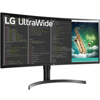 LG UltraWide 35WN75CP-B, 35 inch Curved Gaming Monitor, 100 Hz, VA, FreeSync