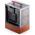 Jonsbo T7 PC-Geh&auml;use, Midi-Tower, mATX, Tempered Glass - silber image number null