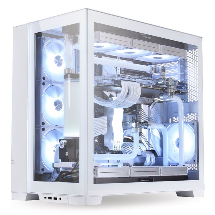 Lian Li O11 Dynamic EVO, Tempered Glass - weiß image number 2
