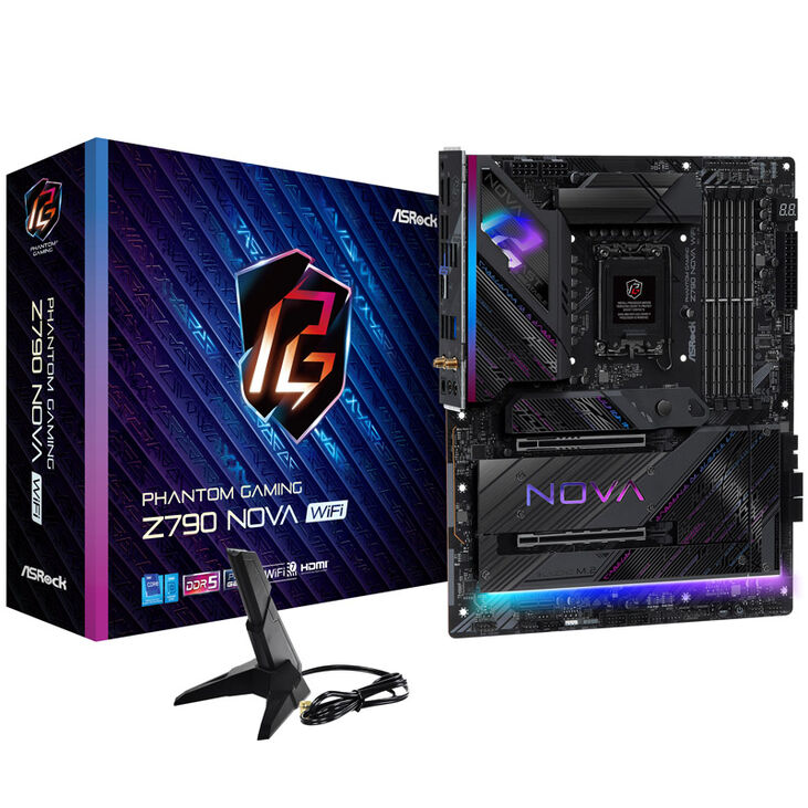ASRock Z790 Nova WiFi, Intel Z790 Mainboard - Sockel 1700, DDR5 image number 0