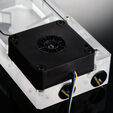 PHANTEKS R220C Reservoir - Transparent Acrylic Backplate, DRGB-LED image number null