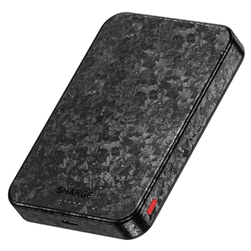 SHARGE Carbon Mag Carbon Fiber 10 000 mah Powerbank