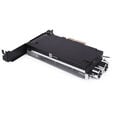 Alphacool Core M.2 NVMe PCIe 5.0 Liquid Cooler, ARGB - black image number null
