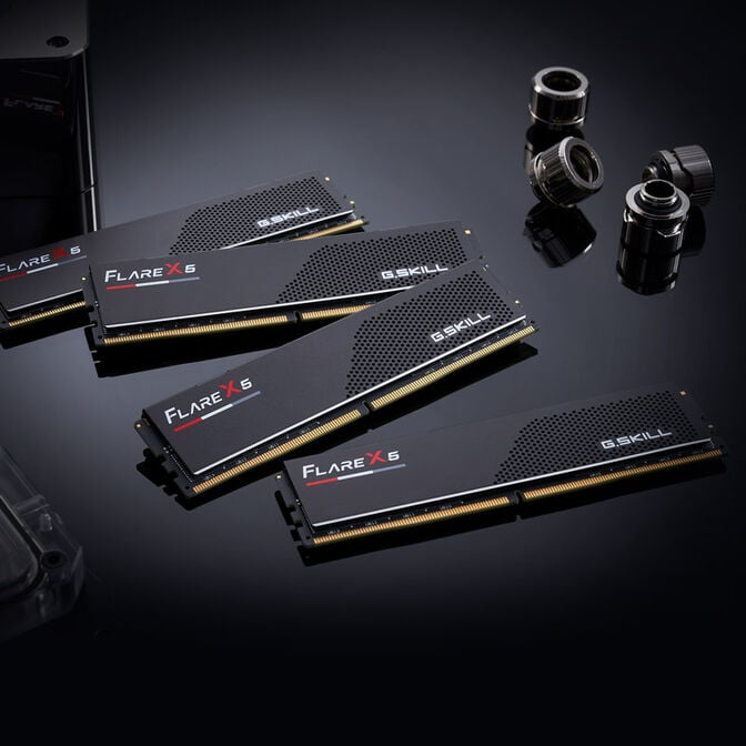 G.Skill Flare X5 DDR5-6000 RAM, CL36, EXPO - 32 GB Dual-Kit, schwarz image number 6
