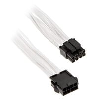 PHANTEKS 8-pin EPS12V extension 50cm - sleeved white