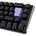 Ducky One 3 Classic Black/White SF Gaming Tastatur, RGB LED - MX-Blue image number null