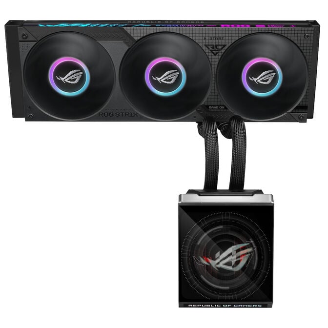 Asus ROG STRIX SLC IV 360 ARGB LCD AiO Water Cooling - 360mm, black image number 0