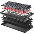Corsair K65 Plus Wireless TKL Gaming Tastatur, TKL (75%), Corsair MLX Fusion &ndash; schwarz, ISO (DE) image number null