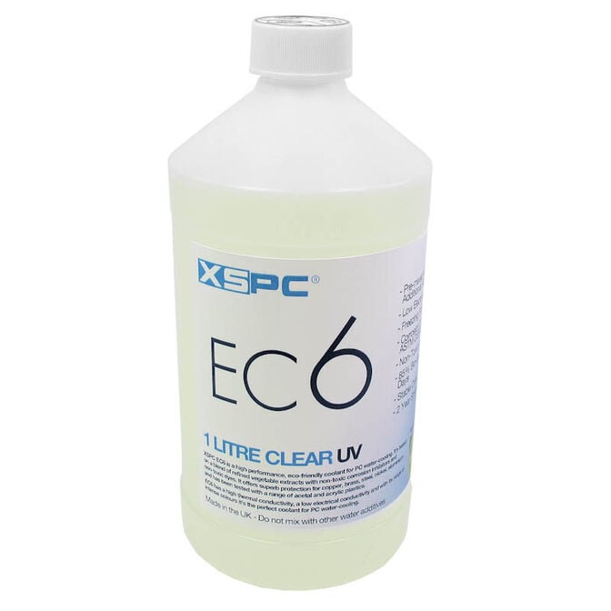 XSPC EC6 Coolant, 1 Liter - UV klar image number 0