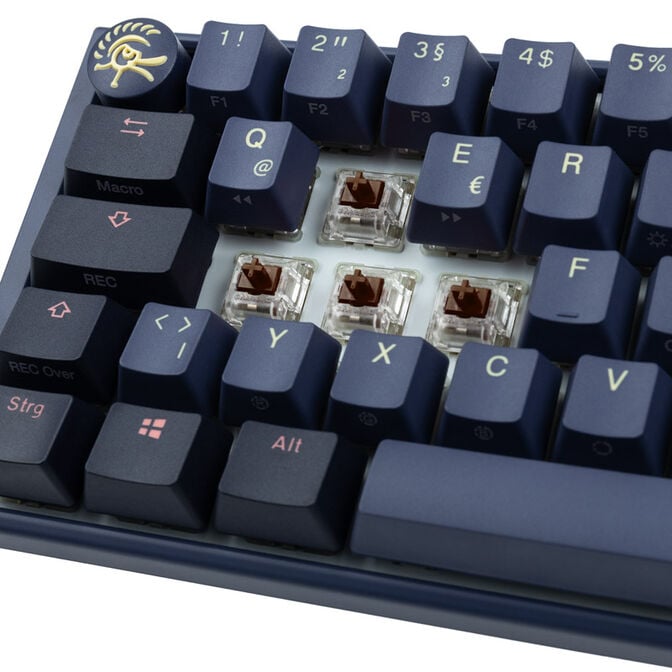 Ducky One 3 Cosmic Blue SF Gaming Keyboard, RGB LED - MX-Brown image number 4