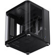 Jonsbo TK-1 2.0 Micro-ATX case, Tempered Glass - black image number null