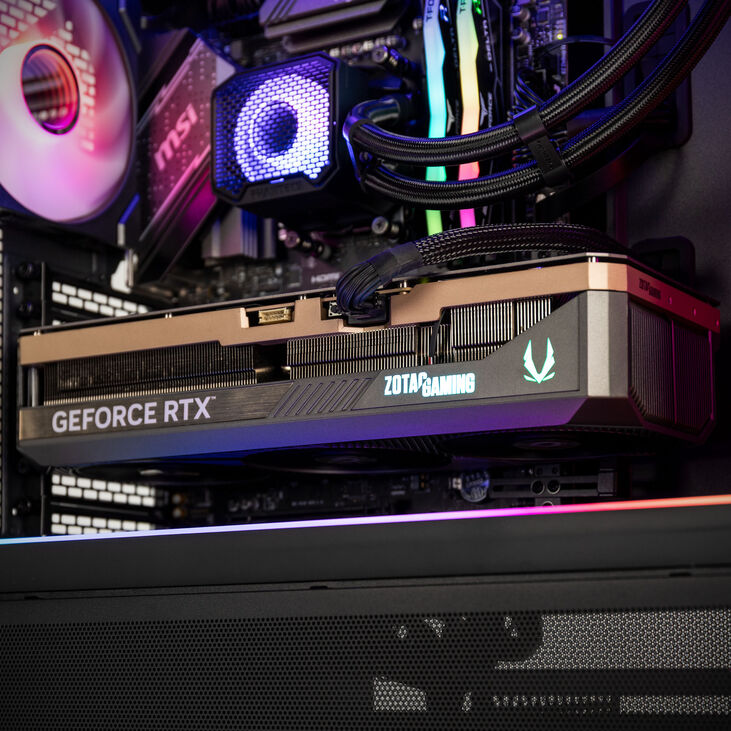 Gaming-PC Cosmic Pulse, AMD Ryzen 9 9800X3D, RTX 5080 - Fertig-PC image number 5