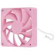 HYTE FA12 Fans, Pack of 4 - 120mm, Strawberry Milk image number null