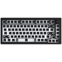 Akko 5075B Via Barebone Gaming Keyboard, 75% - ANSI, Stary Black