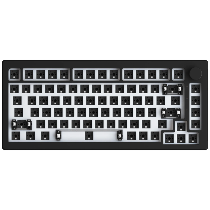 Akko 5075B Via Barebone Gaming Tastatur, 75% - ANSI, Stary Black image number 0