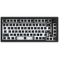 Akko 5075B Via Barebone Gaming Tastatur, 75% - ANSI, Stary Black