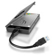 AXAGON ADSA-1S6 SLIMPort6 Adapter, USB 3.0, 2.5" SSD/HDD, SATA 6G - with Case image number null