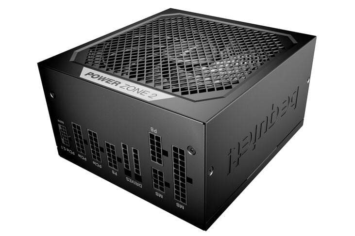 be quiet! Power Zone 2 80 PLUS Platinum power supply, fully modular, ATX 3.1, PCIe 5.1 - 850 watts, black image number 4