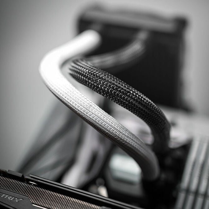 CableMod AIO Sleeving Kit Series 2 f&uuml;r EVGA CLC / NZXT Kraken - rot image number 2