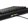 Glorious GMMK 3 Pro HE 75% Gaming-Tastatur, Fox HE Switches - ISO Nordic, schwarz image number null